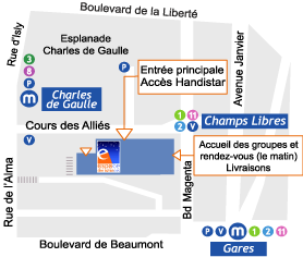 Plan d'accès